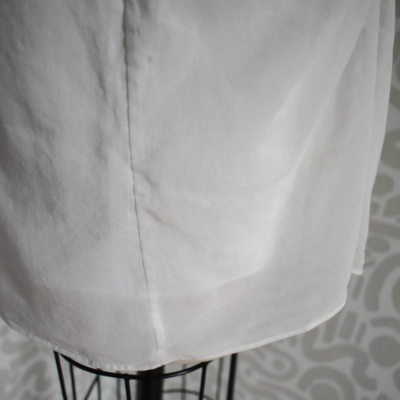 COS Ruched Linen Blouse - Picture 8 of 8